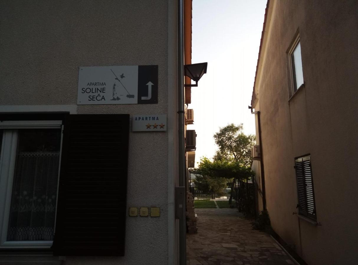Apartma Soline Seca Portoroz Exterior foto